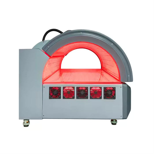 Manufacturer image showing the full-body LED therapy bed