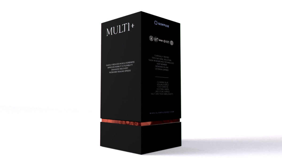 Glowpulse Multi+ official packaging side view