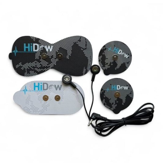 HiDow MagnaPads electrode pads and connector cable